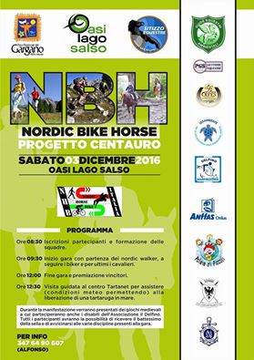 Nordic Bike Horse all’Oasi Lago Salso