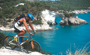 La masseria, il caciocavallo e…il trabucco in bike