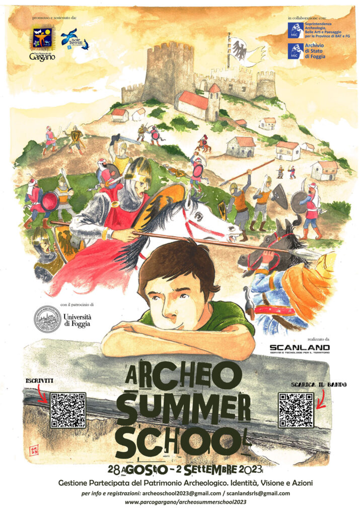 Sono aperte le iscrizioni alla Summer School “Parco Archeologico del Gargano, Verso un sistema integrato dei Parchi Archeologici del Parco nazionale del Gargano” organizzata dall’Ente parco nazionale del Gargano