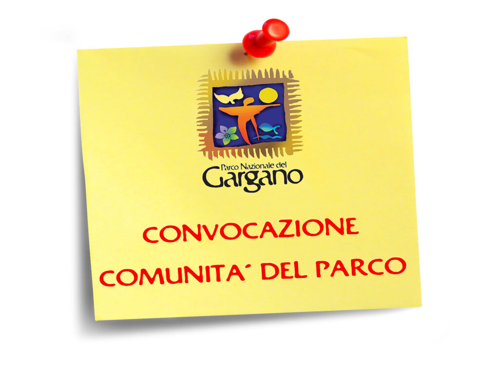 Scaduto: Convocazione seduta della Comunità del Parco