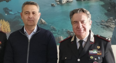 Gli auguri del Presidente Pazienza al Generale di Divisione Antonio Mostacchi